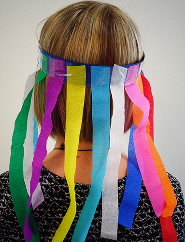 Rainbow Hair Headband